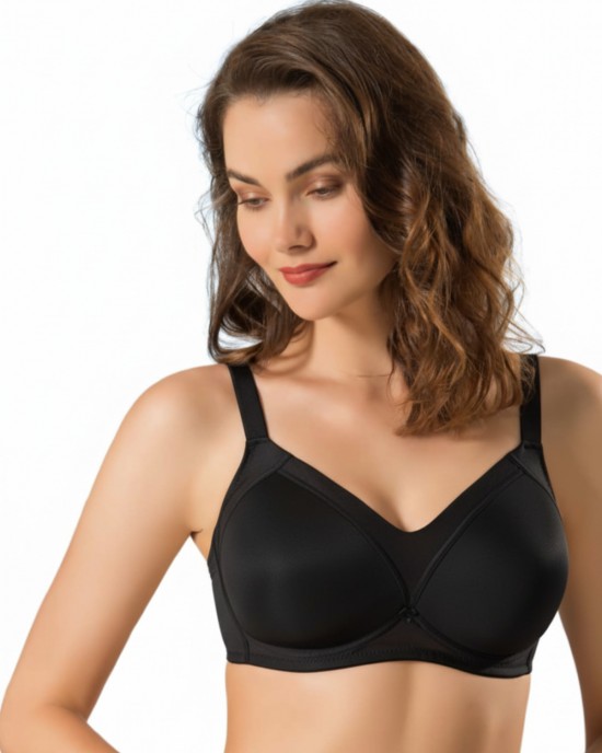 9150 Sophie Soft Cup Desteksiz Sütyen Siyah