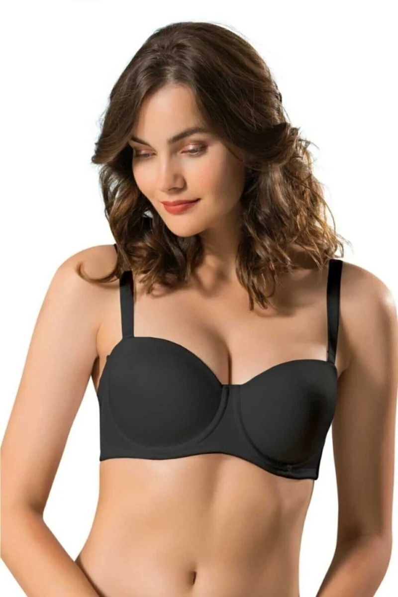 9300-c Desteksiz-balenli Micro Soft Sütyen Siyah 85